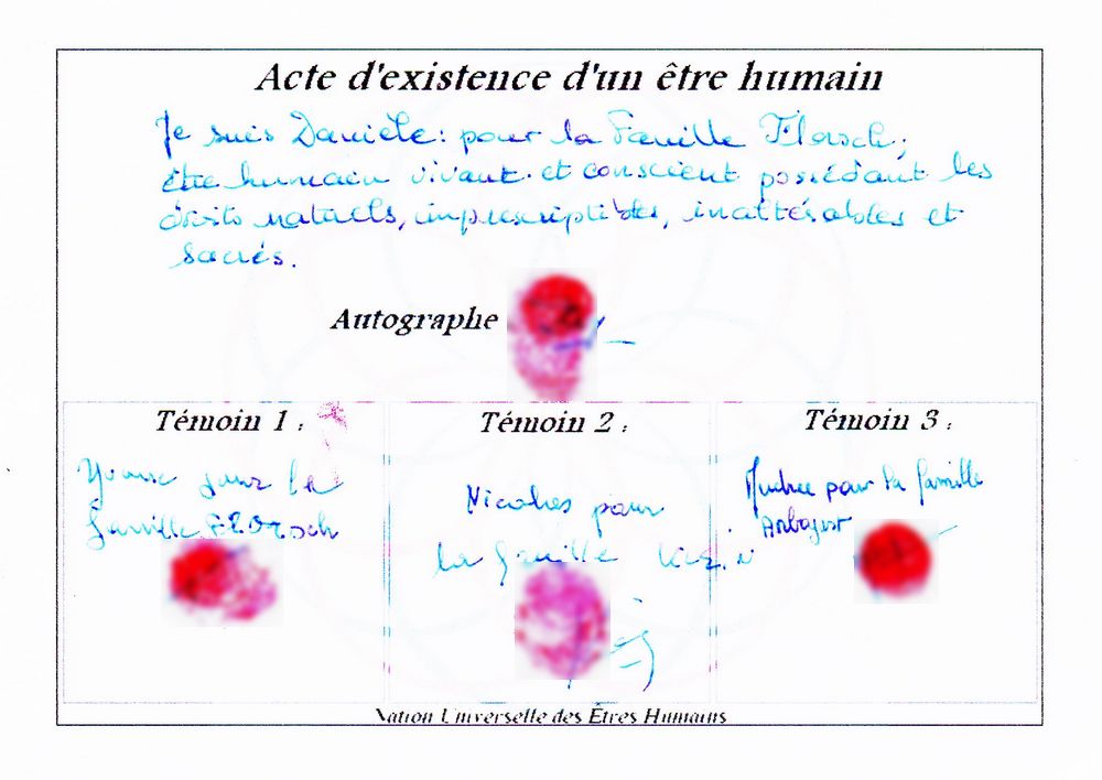 acte existence