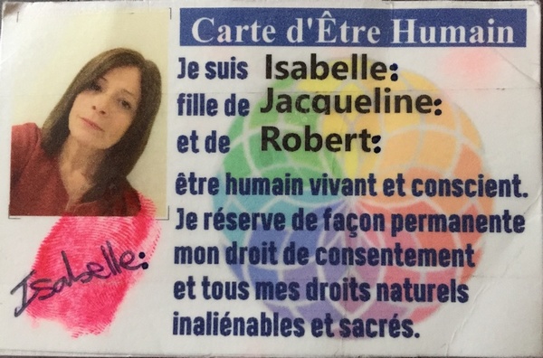 Isabelle de la famille Moreno CarteEH