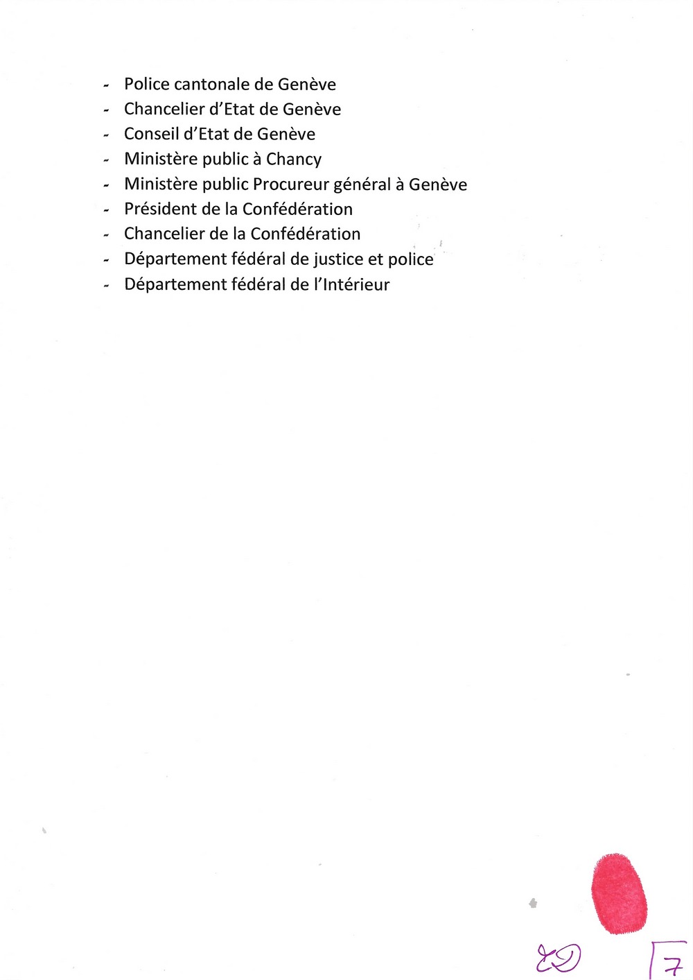 lettre explicative sur la reprise de ma souverainete Thierry Debray