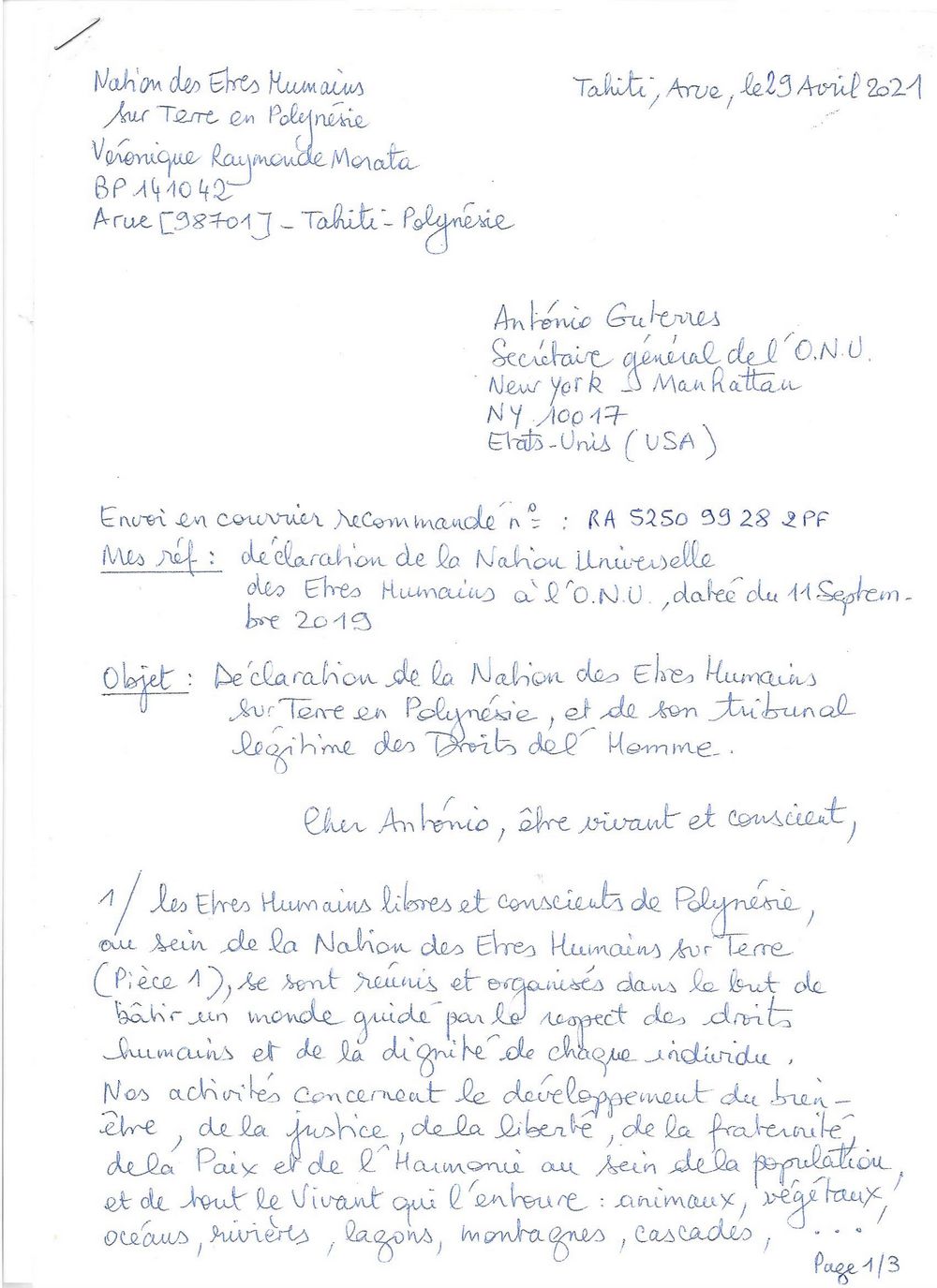 20210429 dclaration de cration de la nehstep et de son tribunal page1