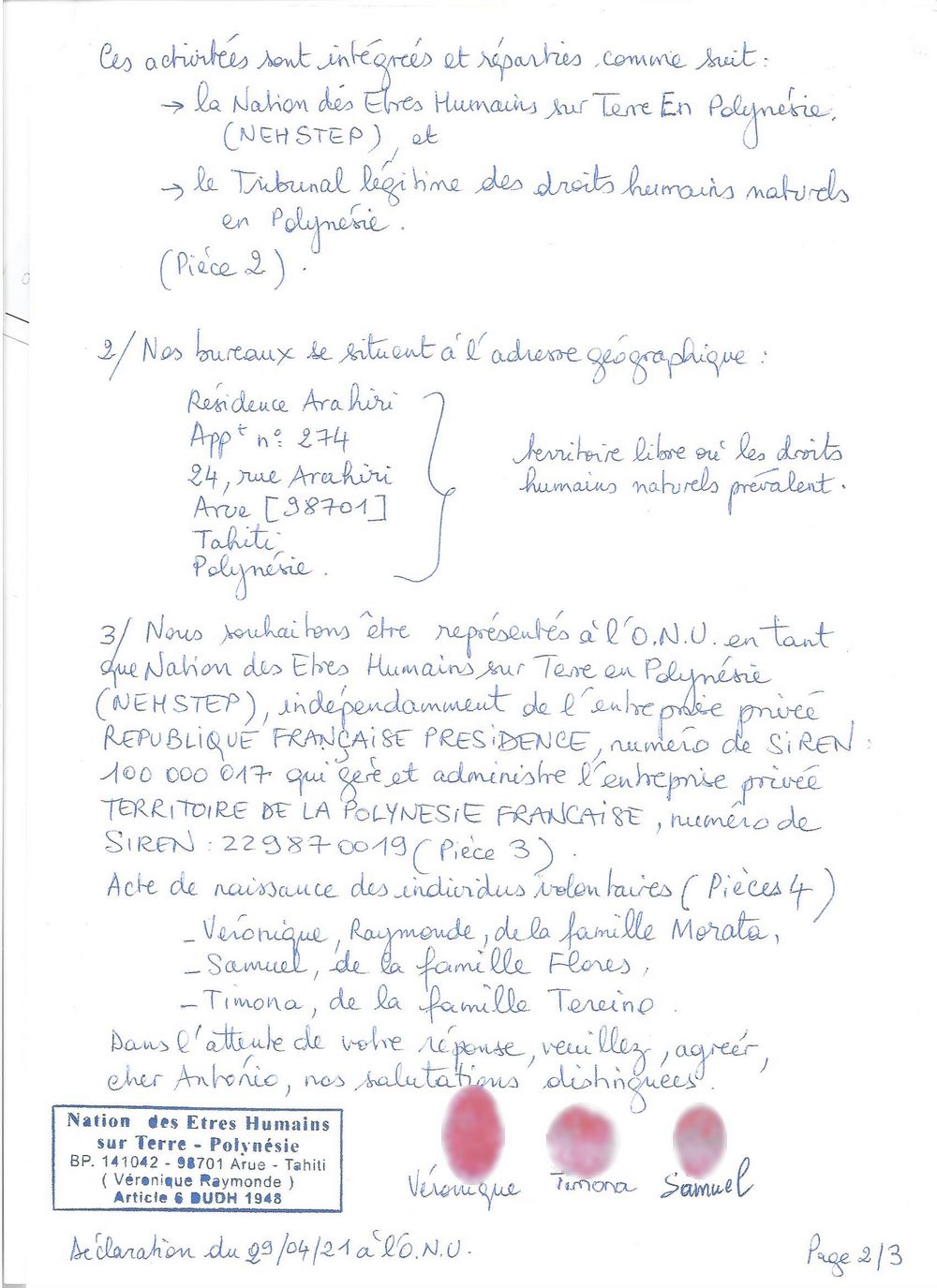 20210429 dclaration de cration de la nehstep et de son tribunal page2