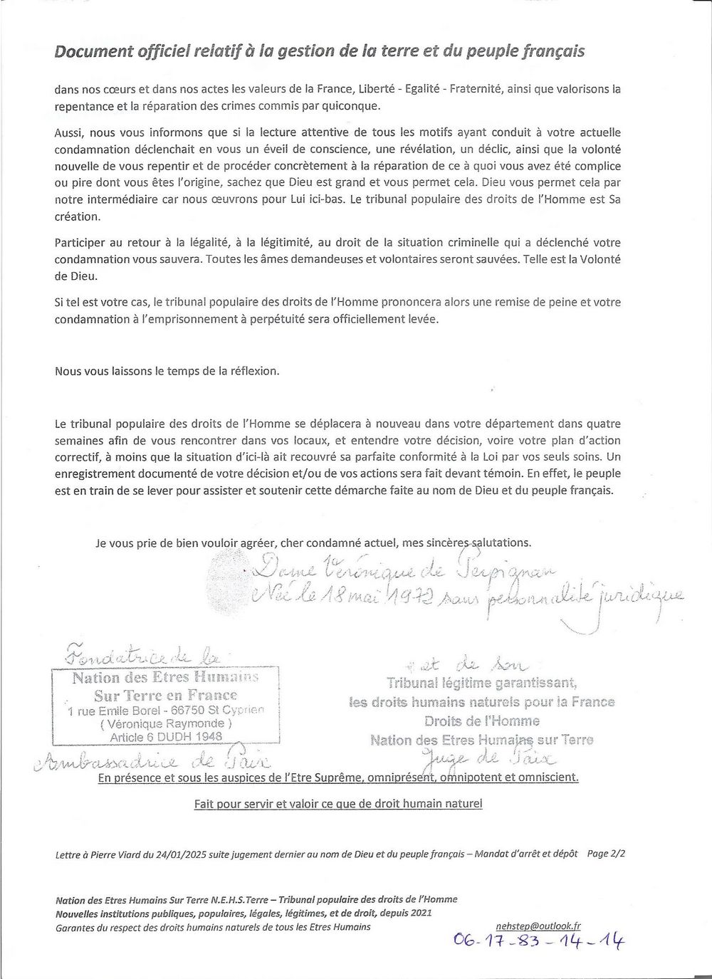 20240124 preuve rception pierre viard prtendu prsident de tribunal judiciaire perpignan 66 page2