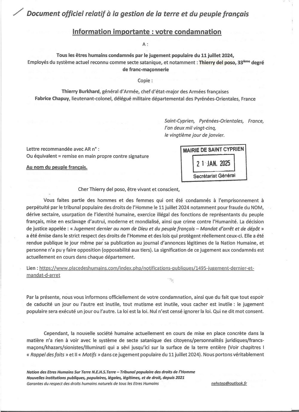 20240124 preuve rception thierry del poso prtendu maire saint cyprien 66 page1
