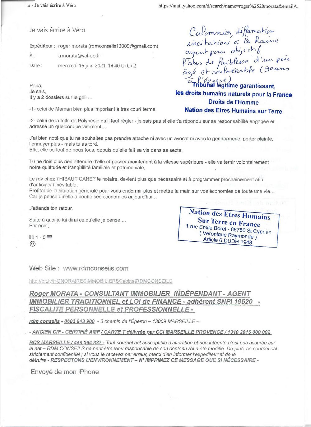 20250127 pj1 copie annote de lemail de roger didier du 16 juin 2021