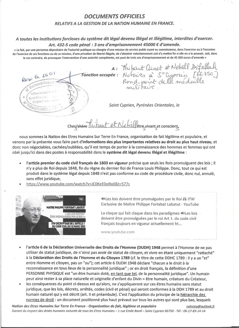 lettre communique page1