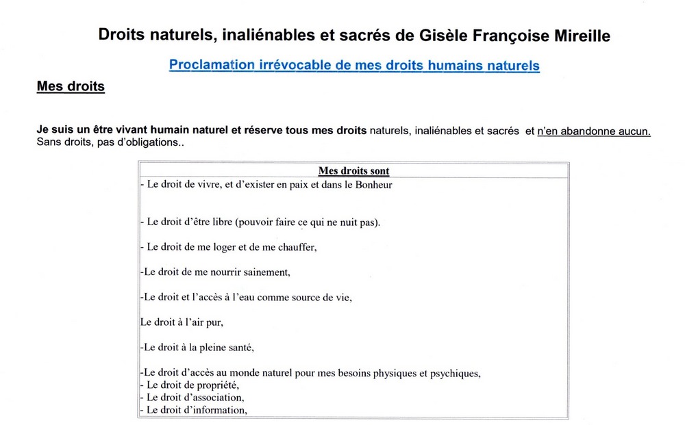 Droits naturels gisele francoise mireille 1