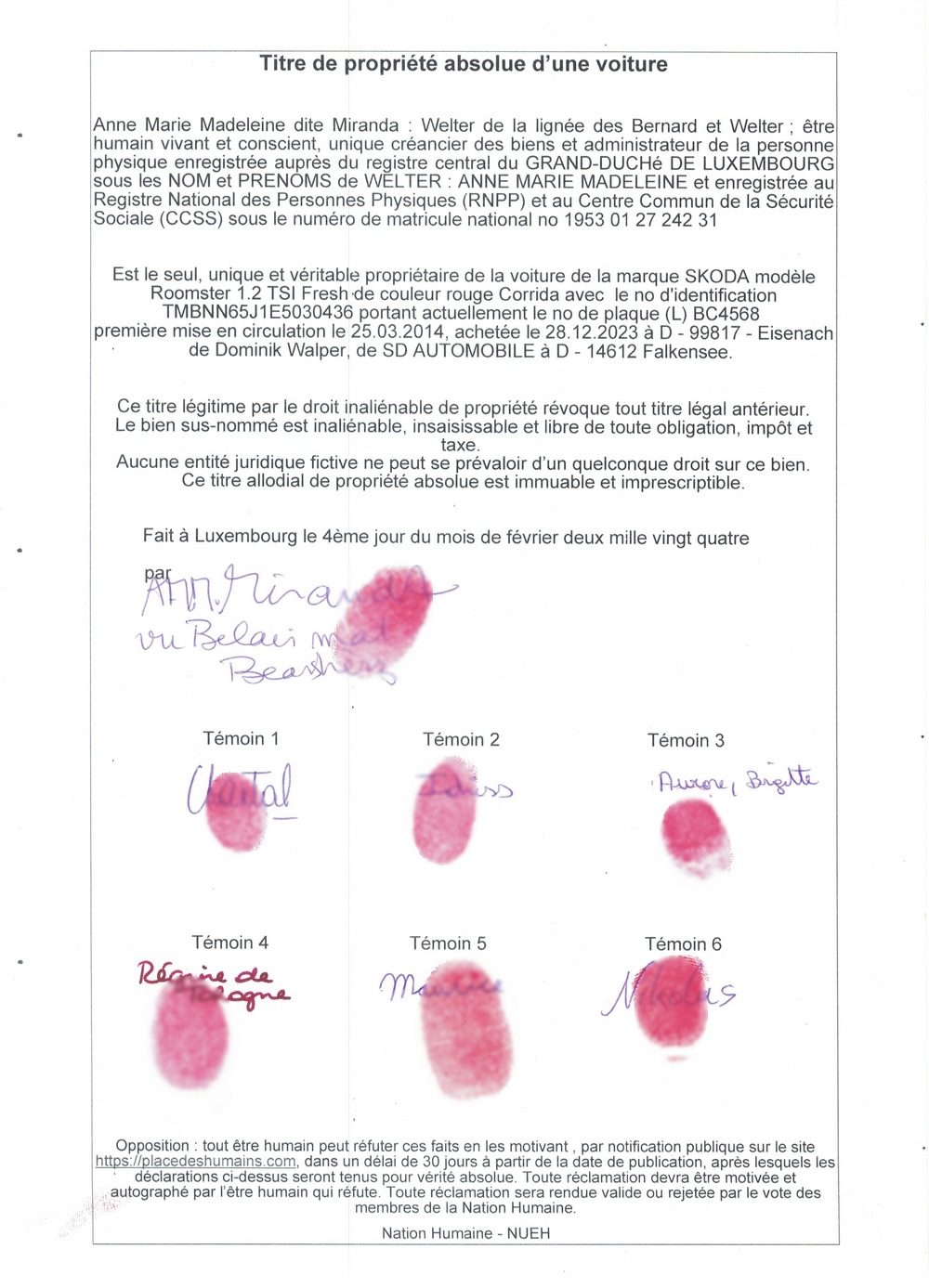 mammw scan titreproprieteabsolue voiture