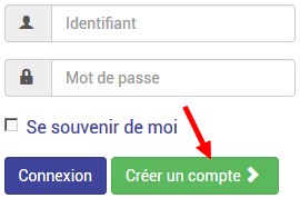 Créer un compte